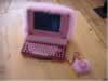pink laptop